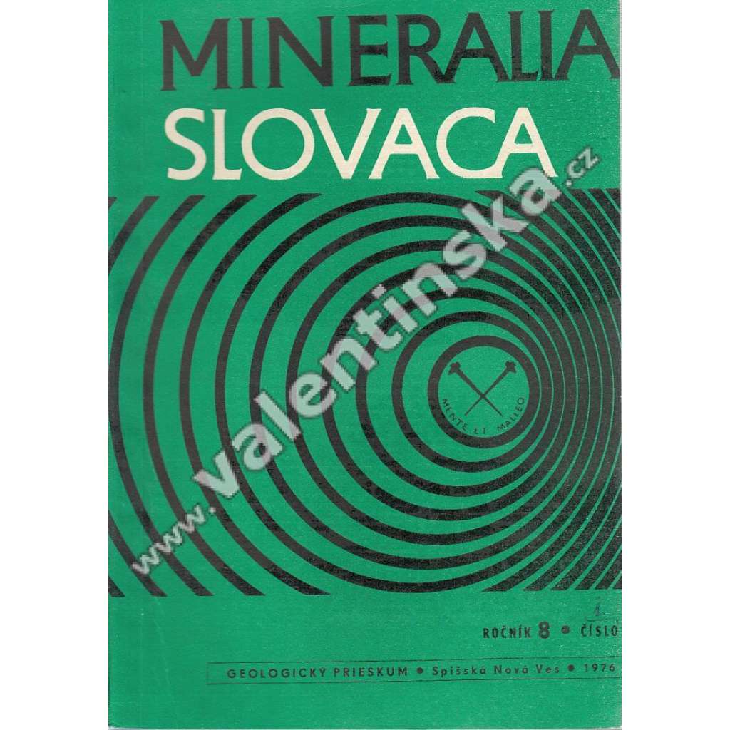 Mineralia Slovaca, roč. 8. (1976), č. 1