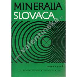 Mineralia Slovaca, roč. 6. (1974), č. 4 (časopis, geologie, Slovensko, mj. Geologické a genetické problémy chilských stratiformních ložisek mědi)