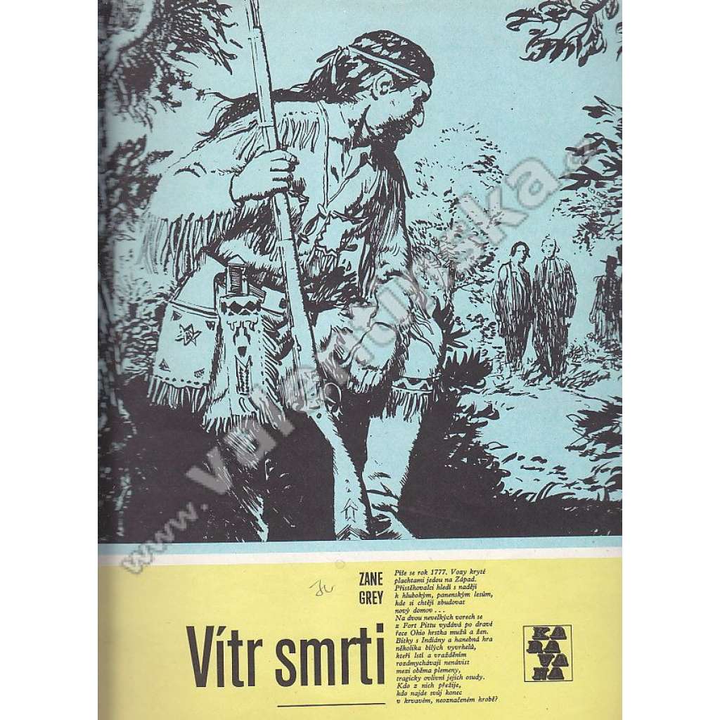 Vítr smrti (Karavana, svazek 111, Zdeněk Burian)