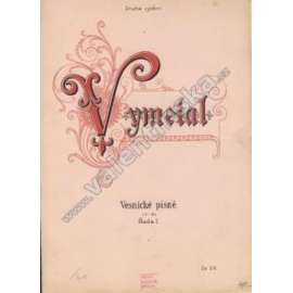 Vesnické písně.  Řada I. ( 1.-4.) (noty, zpěv, piano - klavír)