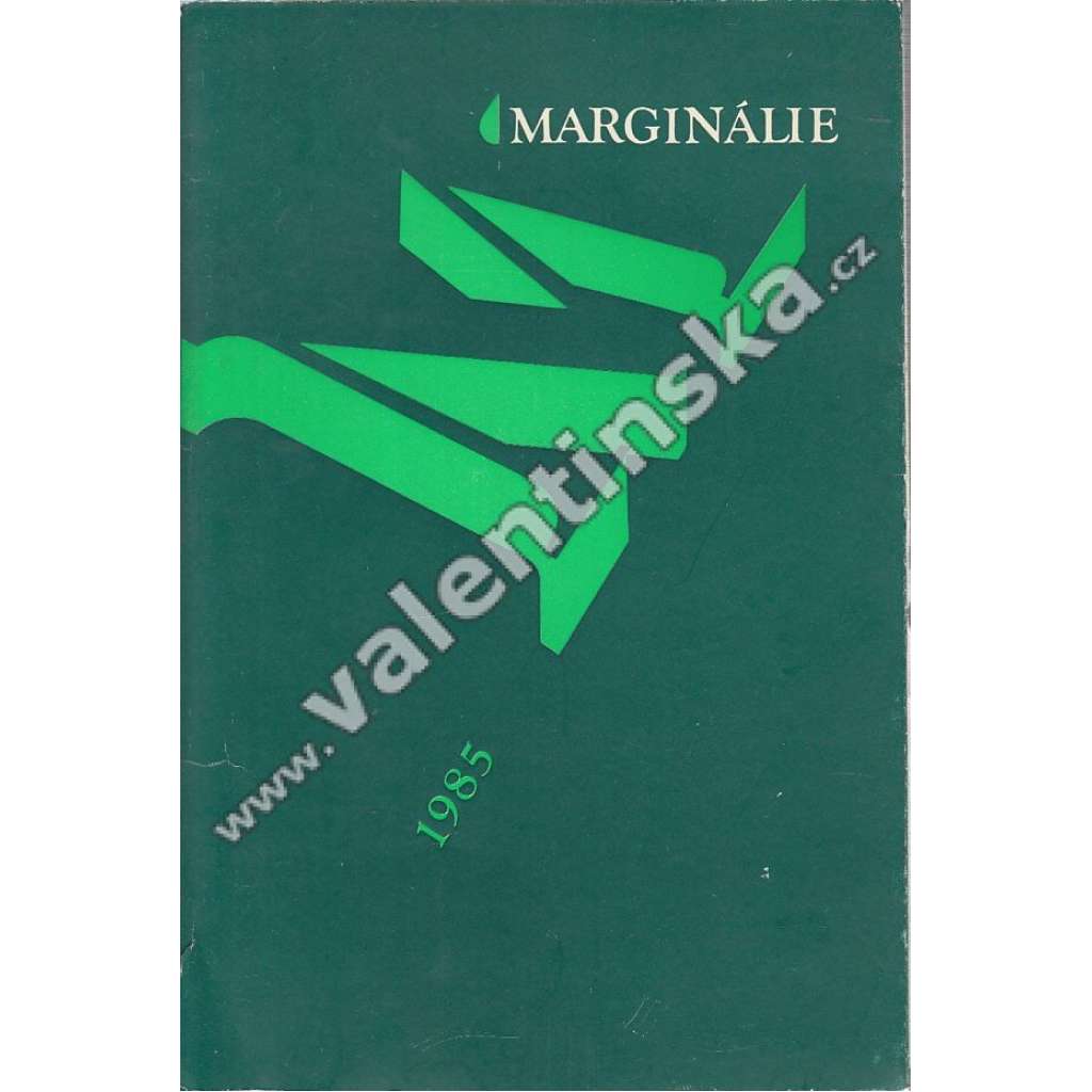 Marginálie, 1980/1985