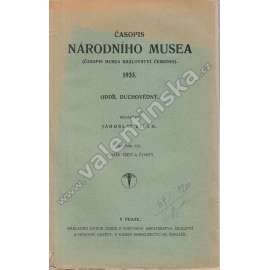 Časopis Národního musea, 1935, oddíl duchovědný