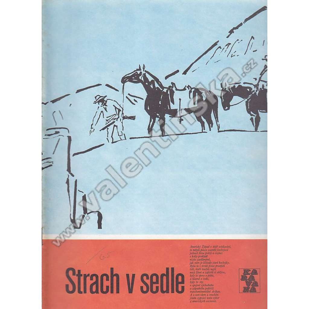 Strach v sedle (Karavana, svazek 182)