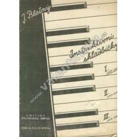 Instruktivní skladbičky I. (noty, piano- klavír, mj. Praeludium, V dobré náladě, Andante, Selanka, Menuet)
