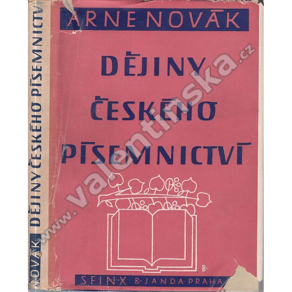 Dějiny českého písemnictví [česká literatura, historie české literatury]