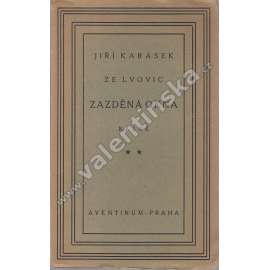 Zazděná okna: Básně (edice: Aventinum) (poezie; graf. úprava František Kobliha)