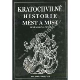 Kratochvilné historie měst a míst...