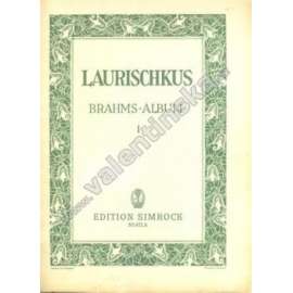 Laurischkus. Brahms-Album I. (noty, piano-klavír)