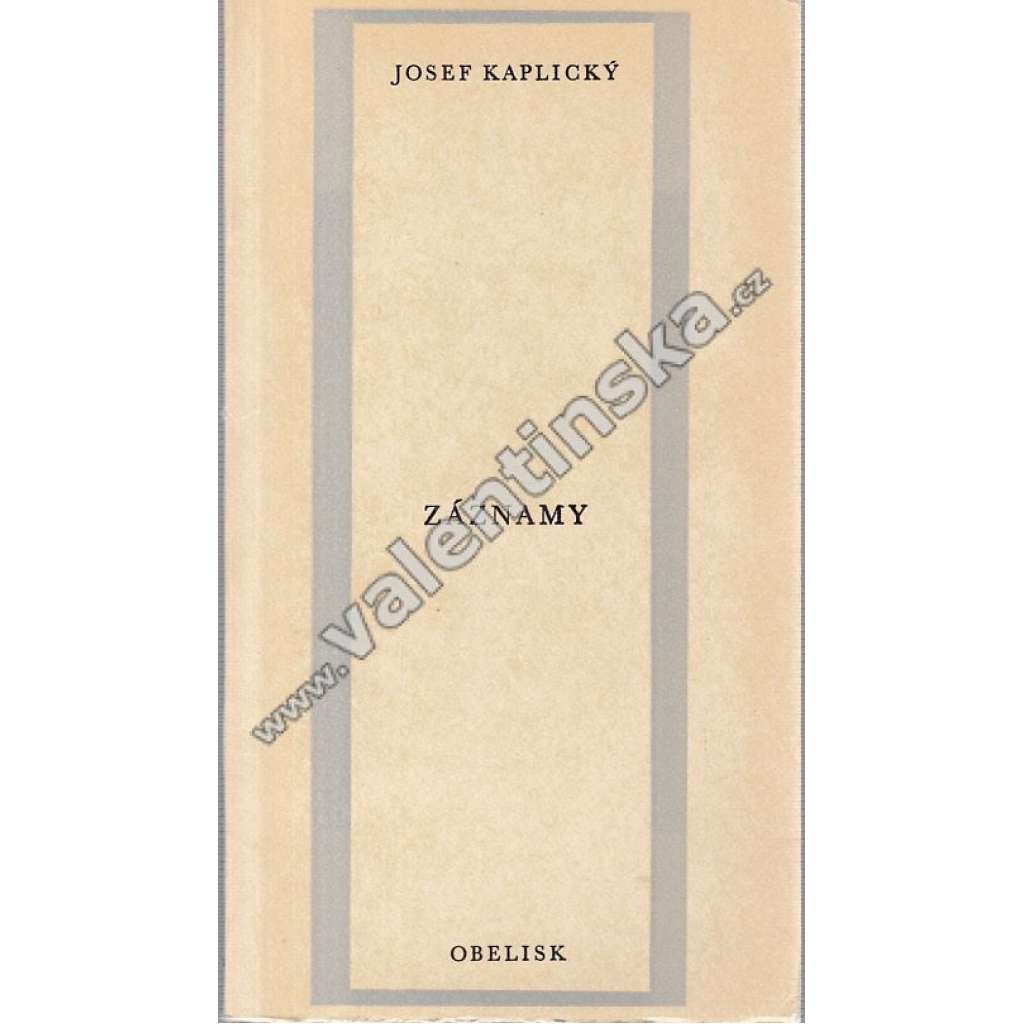Záznamy (Josef Kaplický)