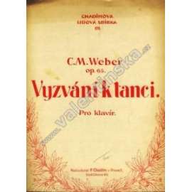 Vyzvání k tanci (noty, piano-klavír)