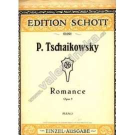 Romance.  Opus 5 (noty, piano-klavír)