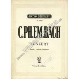 Konzert A moll-A minor-La mineur (koncert pro violoncello a klavír) Carl Philipp Emanuel Bach