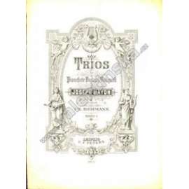 Trios fur Pianoforte, Violine und Violoncell (noty, piano - klavír, housle, violoncello)