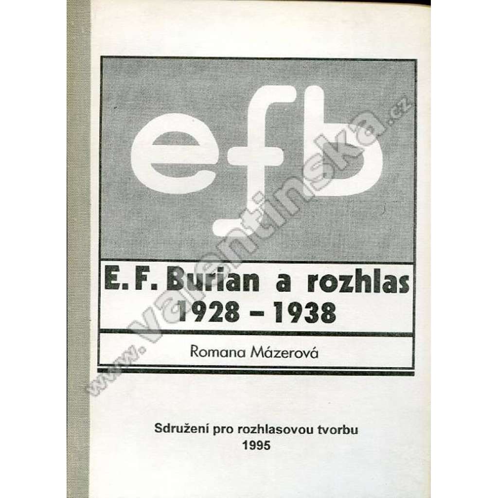 E. F. Burian a rozhlas 1928 - 1938