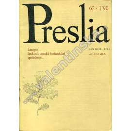 Preslia, r. 62 (1990), č. 1.
