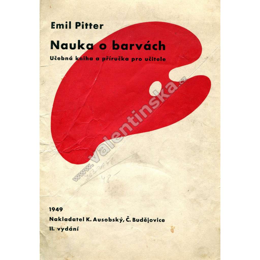 Nauka o barvách. Učebná kniha a příručka pro učitele (učebnice, barvy, skupina Linie - avantgarda)