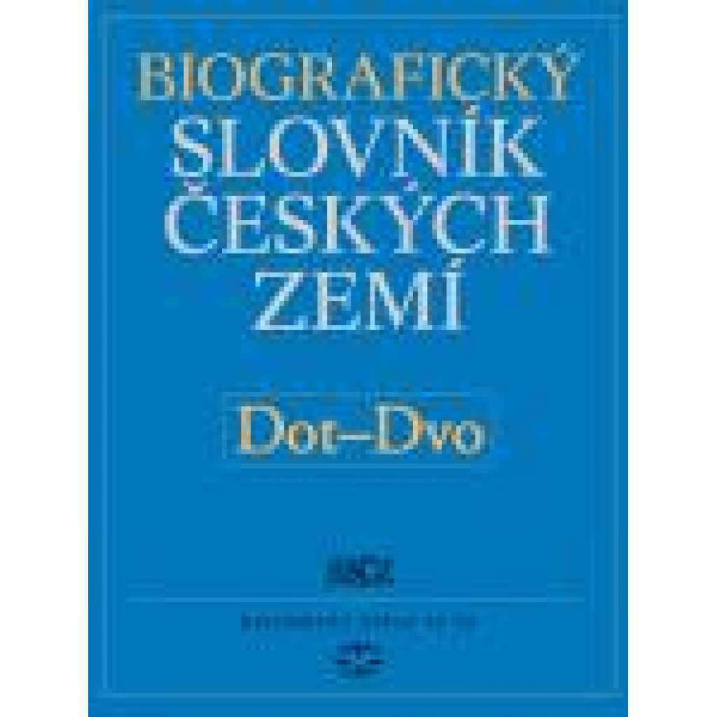 Biografický slovník českých zemí, 14. sešit Dot