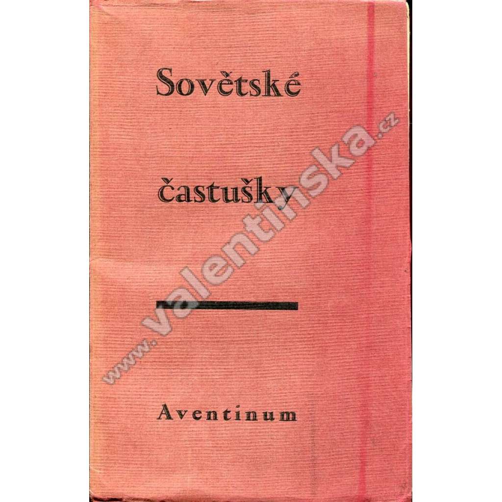 Sovětské častušky (ed. Aventinum)