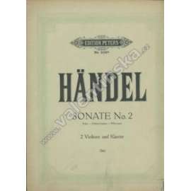 Sonátě No.2 G. F. Händel (sonáta  2 housle a klavír)