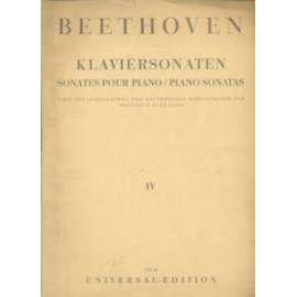 Klaviersonaten IV. (Beethoven - Klavírní sonáty)
