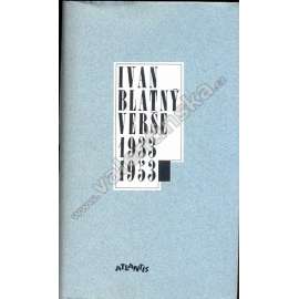 Verše 1933 - 1953 (Ivan Blatný)