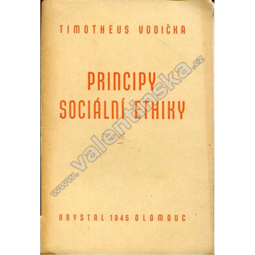 Principy sociální ethiky