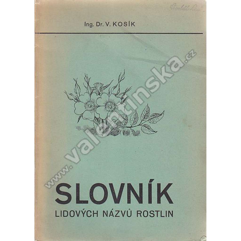 Slovník lidových názvů rostlin
