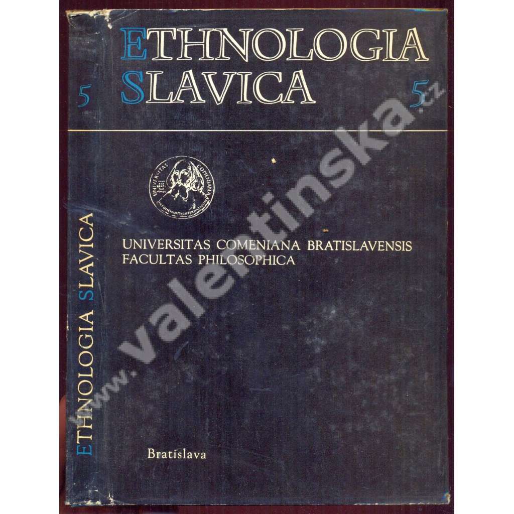 Ethnologia Slavica 5 [sborník, národopis, etnografie, etnologie, Slovensko]