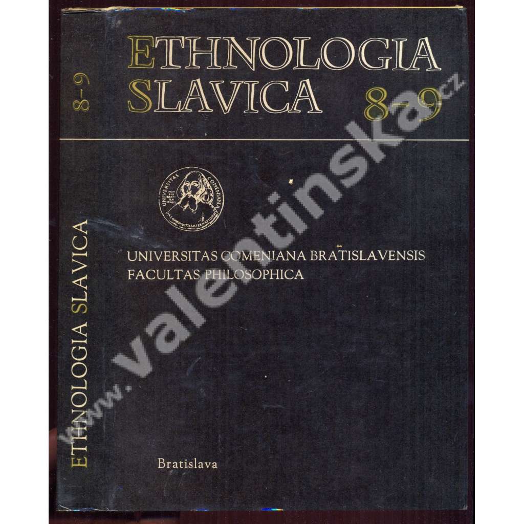 Ethnologia Slavica 8 - 9 [sborník, národopis, etnografie, etnologie, Slovensko]