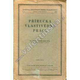 Příručka vlastivědné práce [Obsah: okruhy témat pro místní historiky, historická vlastivěda, místopis, topografie, pomocné vědy historické, archivy, prameny, muzea, knihovny, edice, mapy, správa, památky, národopis]