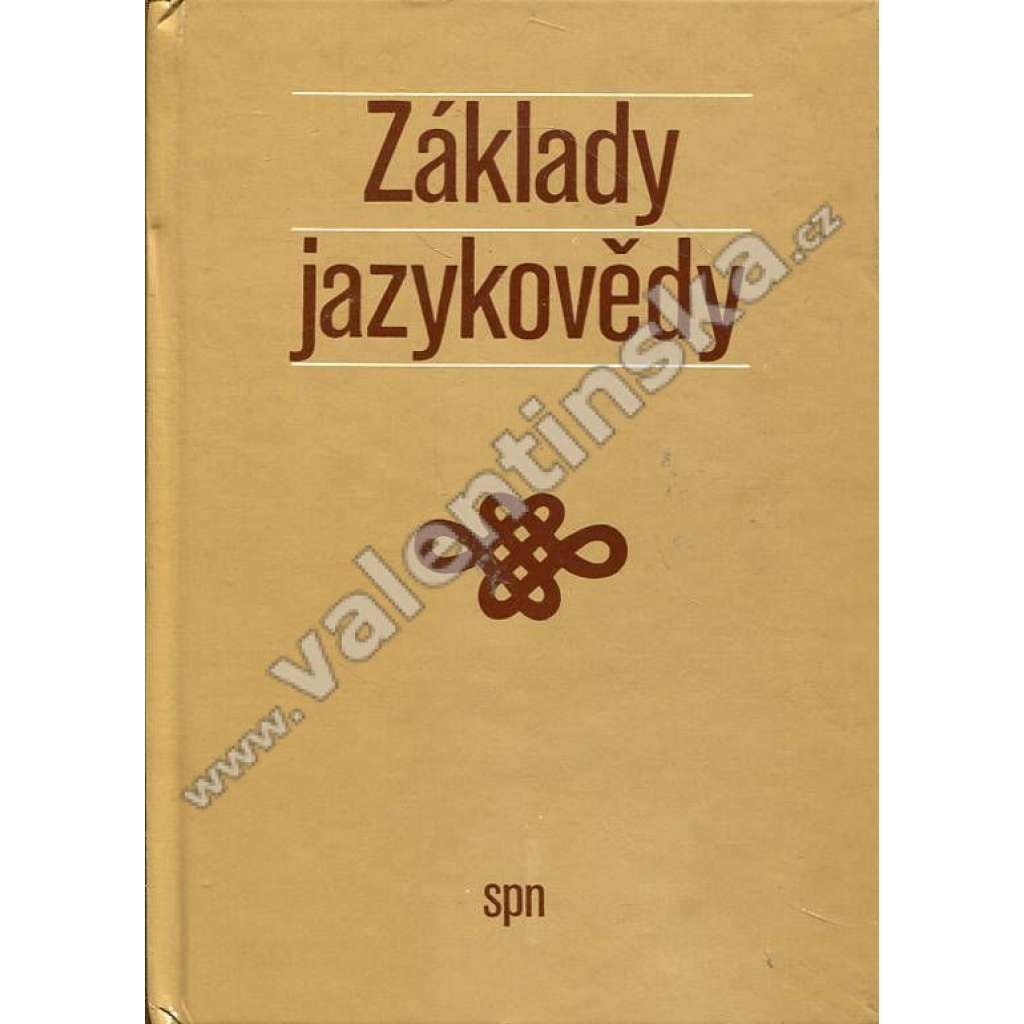 Základy jazykovědy