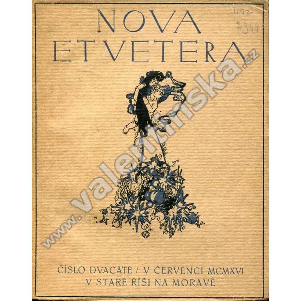 Nova et vetera, číslo 20. (červenec 1916)