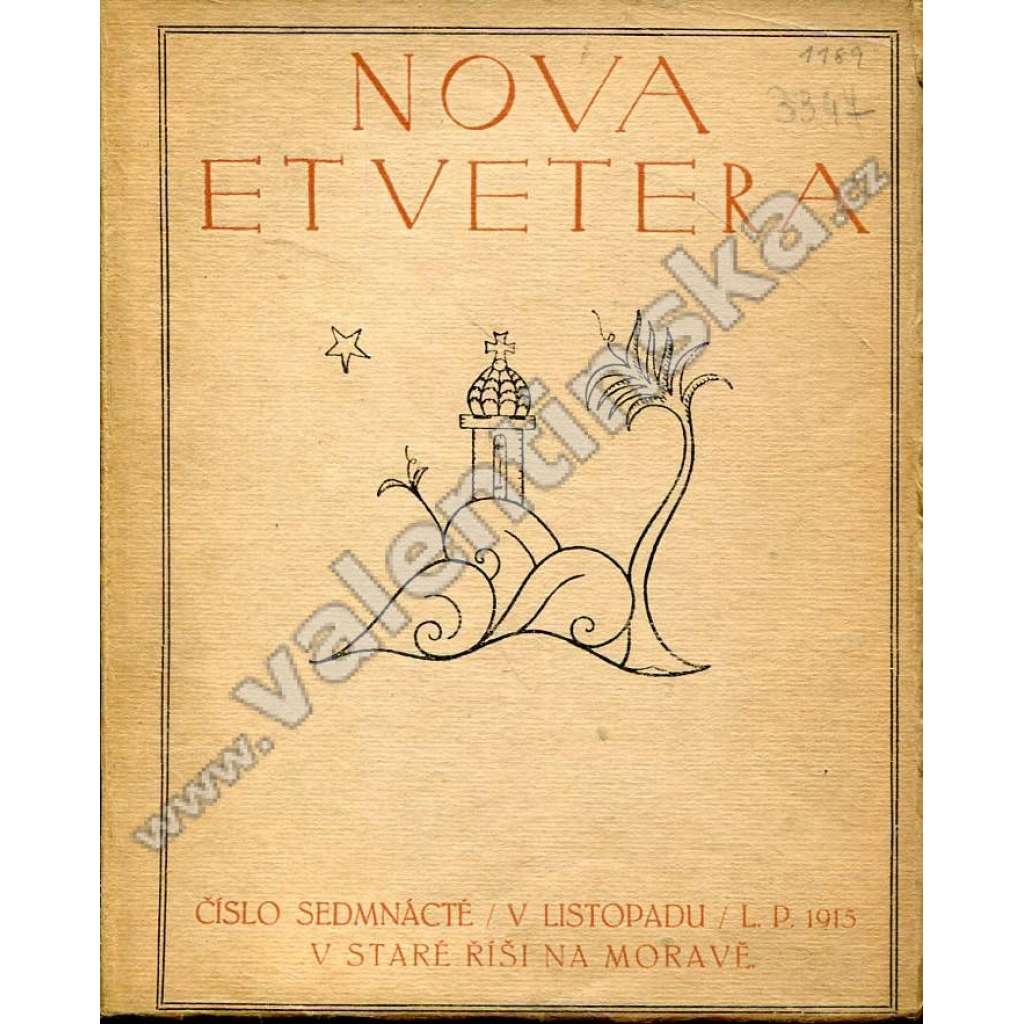 Nova et vetera, číslo 17. (listopad 1915)