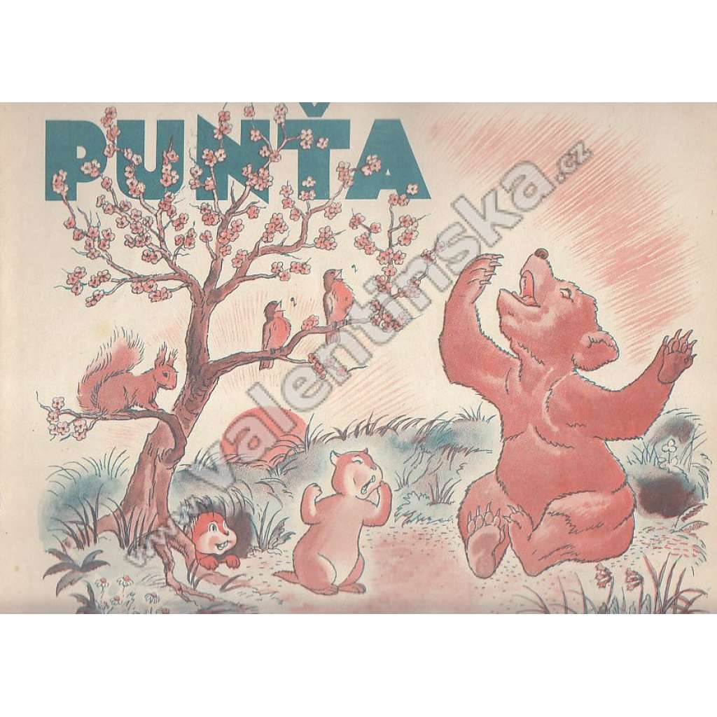 Dětský časopis Punťa, sešit 107. (1941)