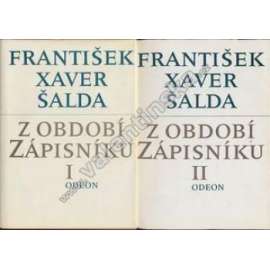Z období Zápisníku 1+2 [František X. Šalda - Zápisník; literární kritika- 1- Úvahy kulturně politické, studie teoreticko-umělecké, medailóny a stati z literatur světových; 2 - Studie, medailóny a glosy z literatury české]