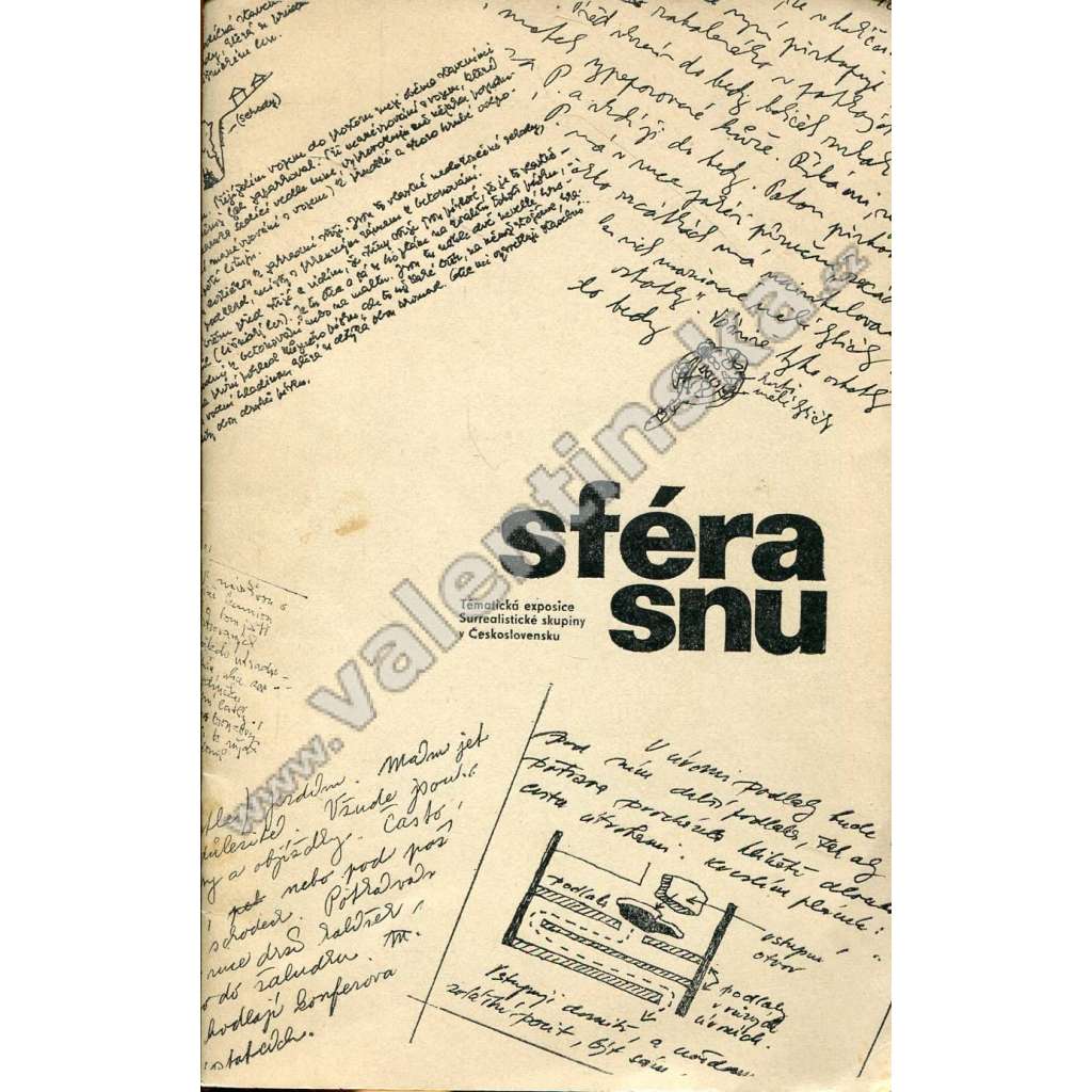Sféra snu - Katalog tematické exposice Surrealistické skupiny v Československu Surrealismus