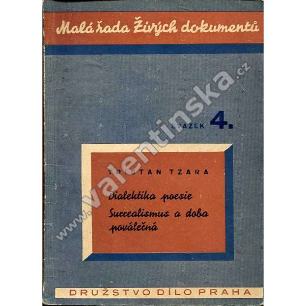 Dialektika poesie. Surrealismus a doba poválečná.