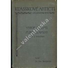 Výbor z listů Plinia mladšího, část II. (Plinius mladší - Listy)