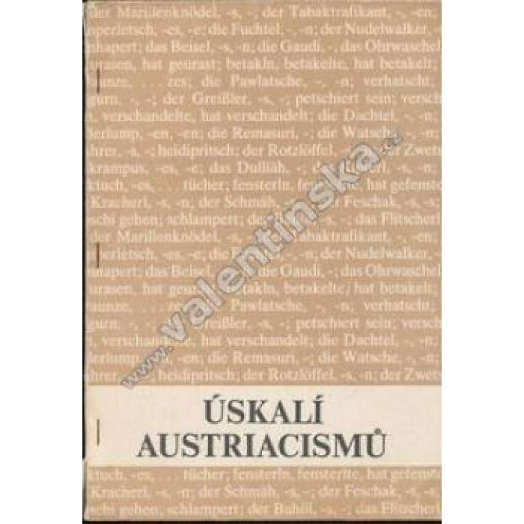 Úskalí austriacismů