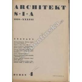Architekt S.I.A, ročník 1938 - duben 4