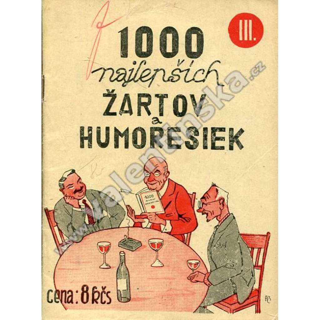 1000 najlepších žartov a humoresiek, III. díl