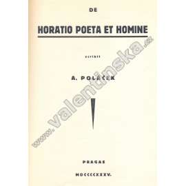 De horatio poeta et homine