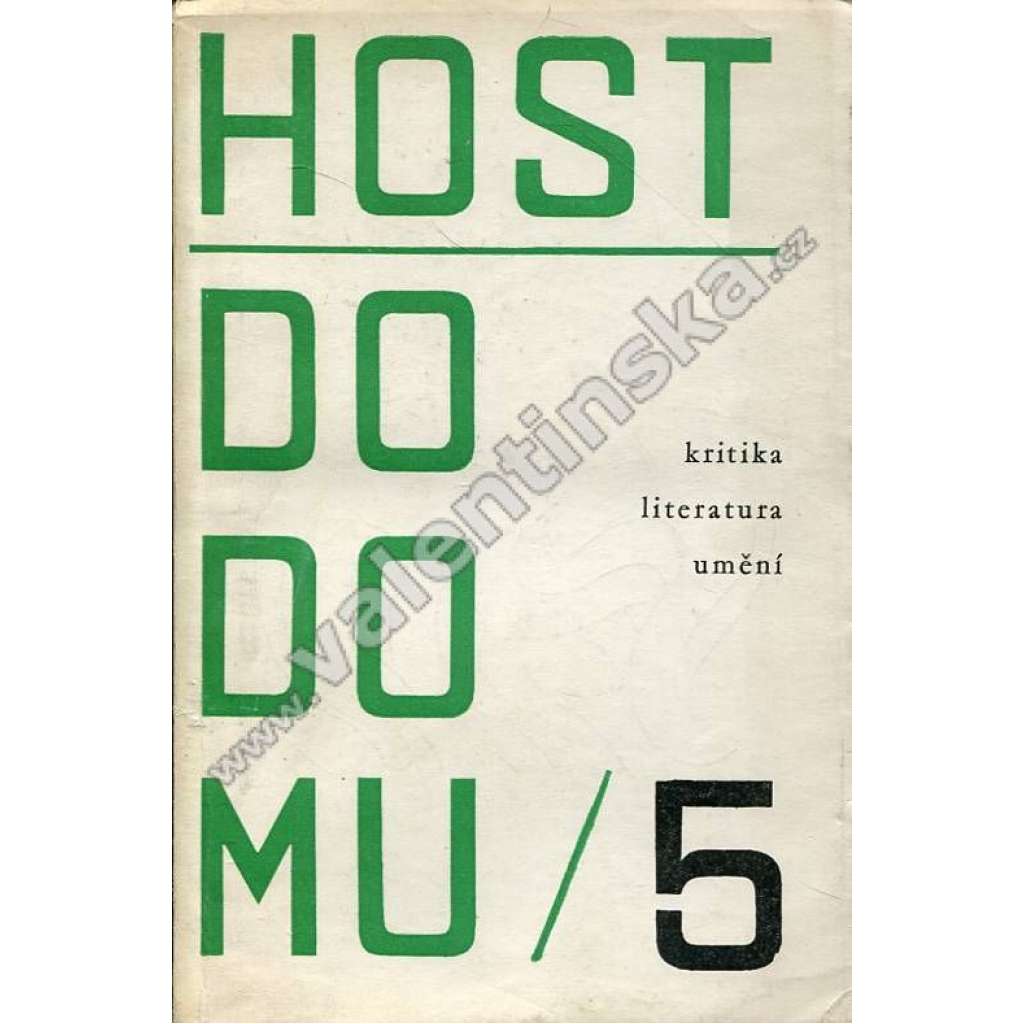 Host do domu, 5/1966