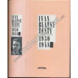 Texty a dokumenty 1930-1948 (Ivan Blatný)