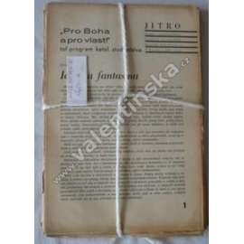 Časopis katolických studentů Jitro, r.XVI.,1934-35