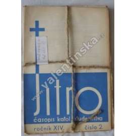 Časopis katolických studentů Jitro, r.XIV.,1932-33