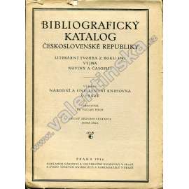 Bibliografický katalog ČSR