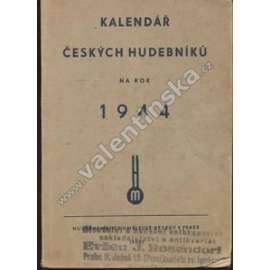 Kalendář českých hudebníků na rok 1944
