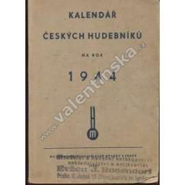 Kalendář českých hudebníků na rok 1944