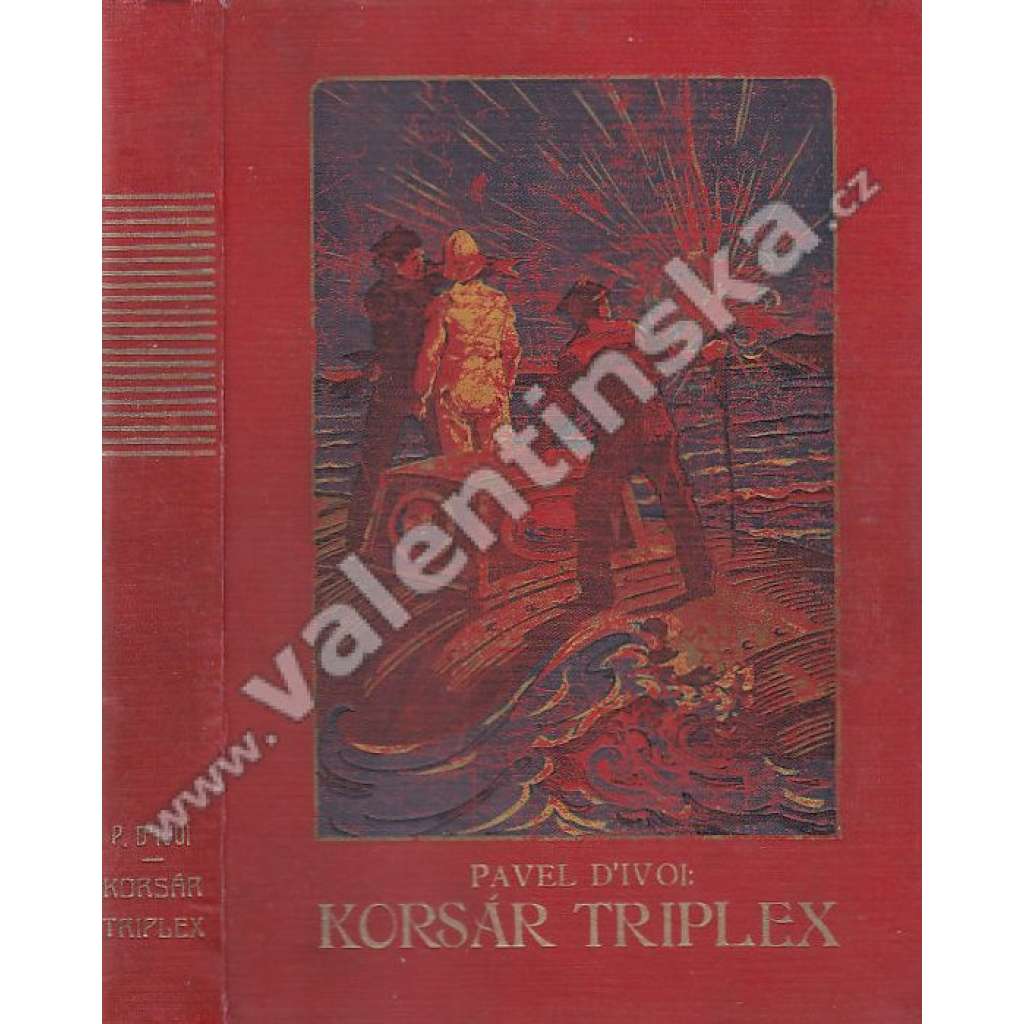 Korsár Triplex (edice: Dobrodružné cesty) (dobrodružství; ilustrace L. Tinayre)